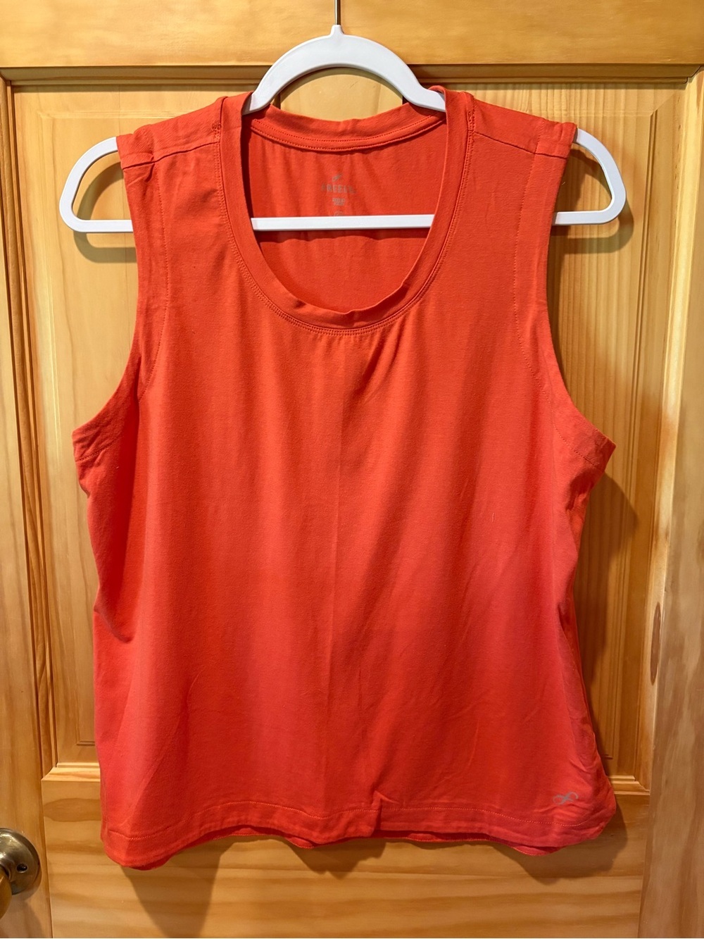Freely Analise Tank Top vibrant cayenne red/orange hue women’s M